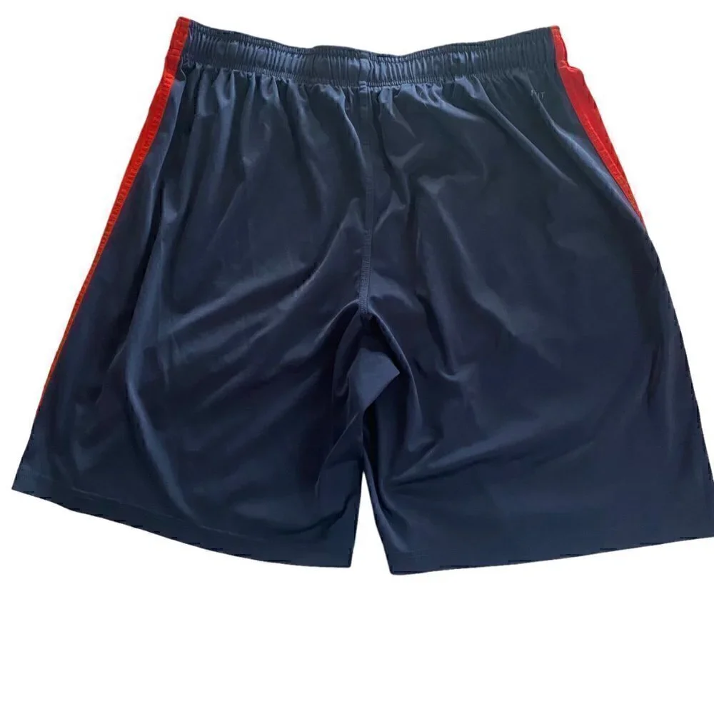 Nike Arizona Wild Cats Basketball Mens Shorts Blue Red Dri-Fit Logo Size XL?